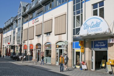 Das Jobcenter befindet sich im City Center in der Bahnhofstraße Sonneberg.