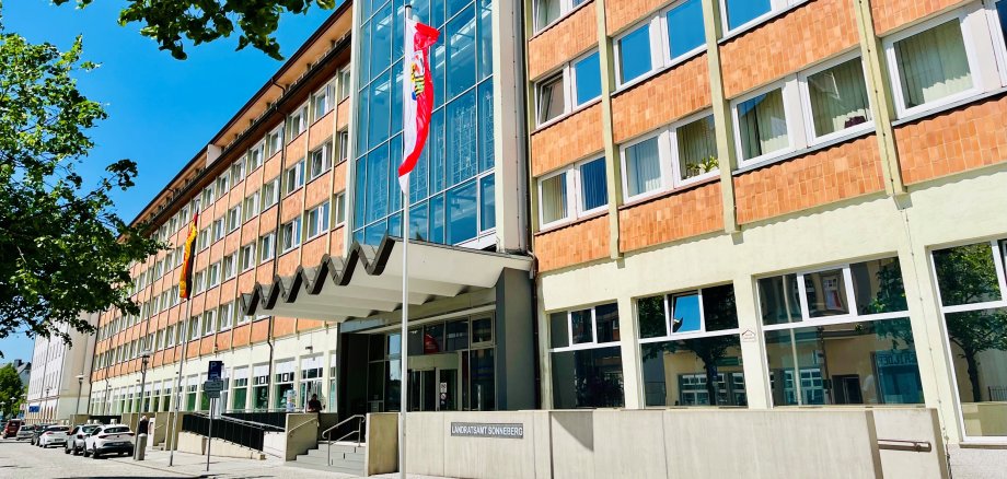 Das Landratsamt Sonneberg