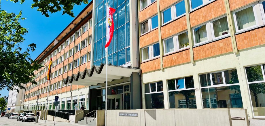 Das Landratsamt Sonneberg