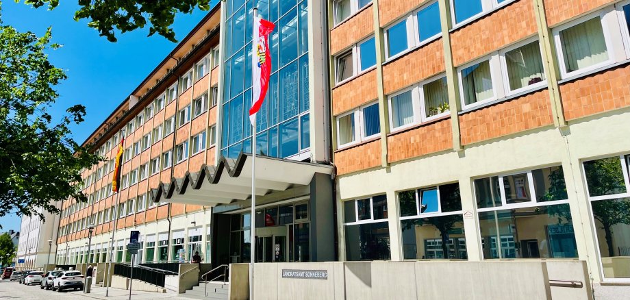 Das Landratsamt Sonneberg