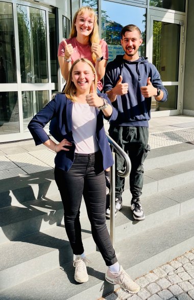 Auszubildende des Landratsamtes Sonneberg