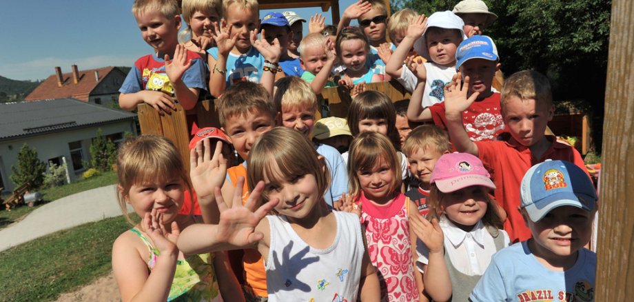 Kinder im Kindergarten Schalkau Kinder im Kindergarten Schalkau