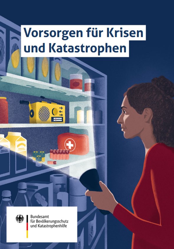 BBK-Ratgeber „Vorsorgen für Krisen und Katastrophen“