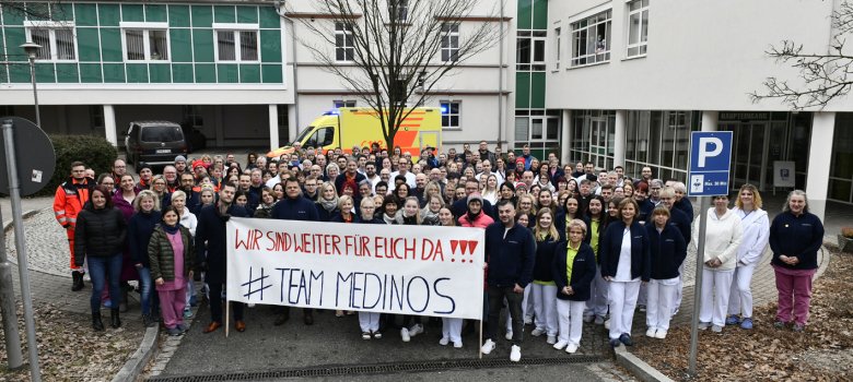 Die Beschäftigten der Klinik in Sonneberg und des Rettungsdienstes sind weiter rund um die Uhr für die Patienten da.