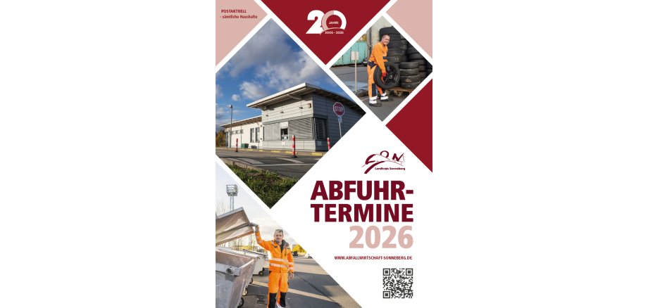 Abfuhrterminheft 2026 Abfuhrterminheft 2026