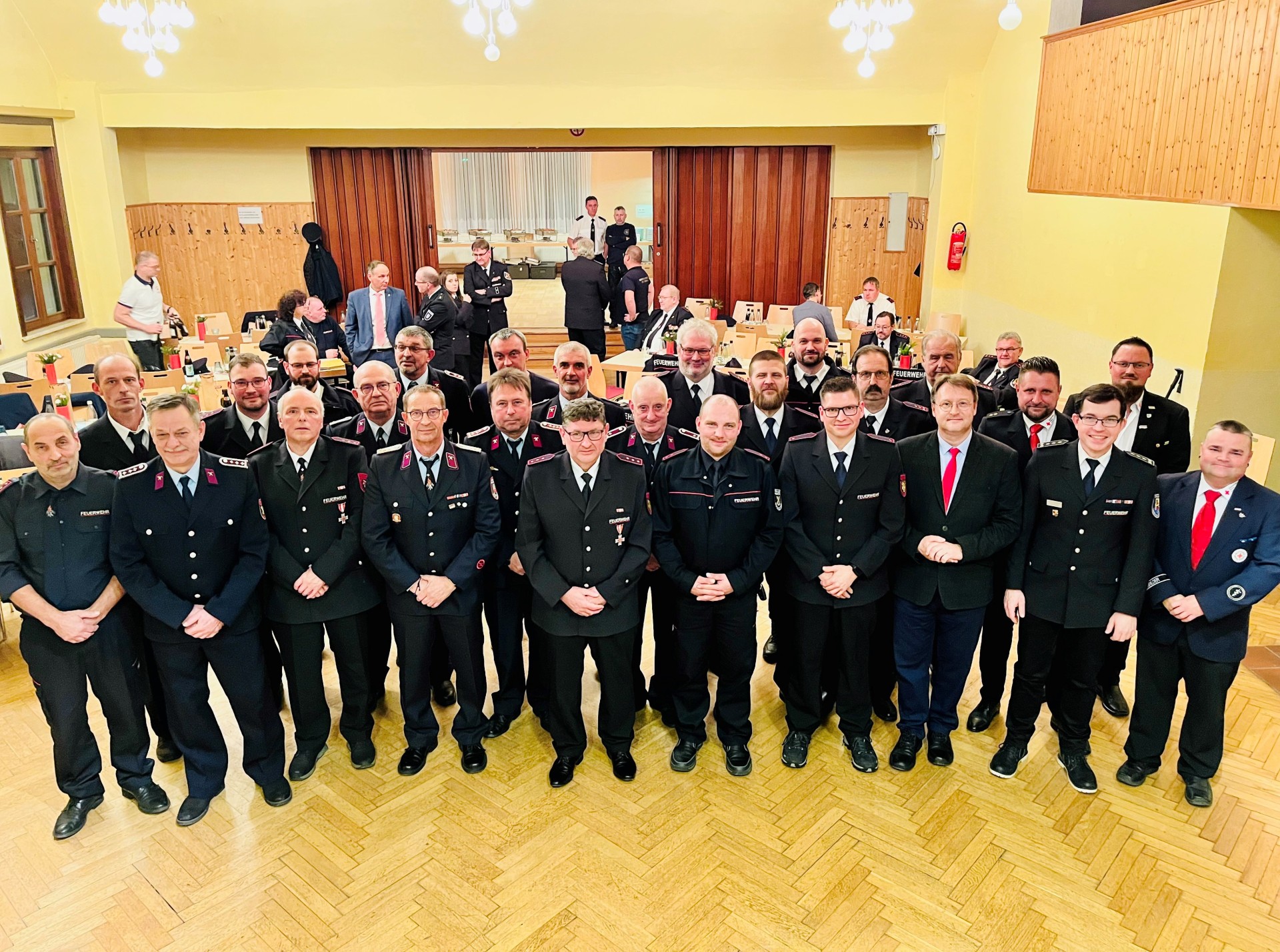 Gruppenfoto der Geehrten