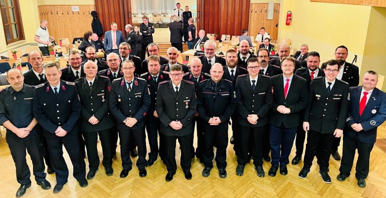 Gruppenfoto der Geehrten