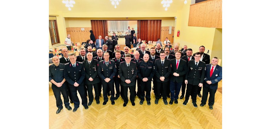 Gruppenfoto der Geehrten