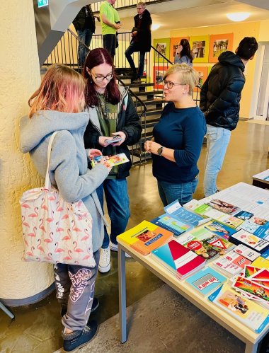 Erläuterungen durch Christina Schilling vom Gesundheitsamt