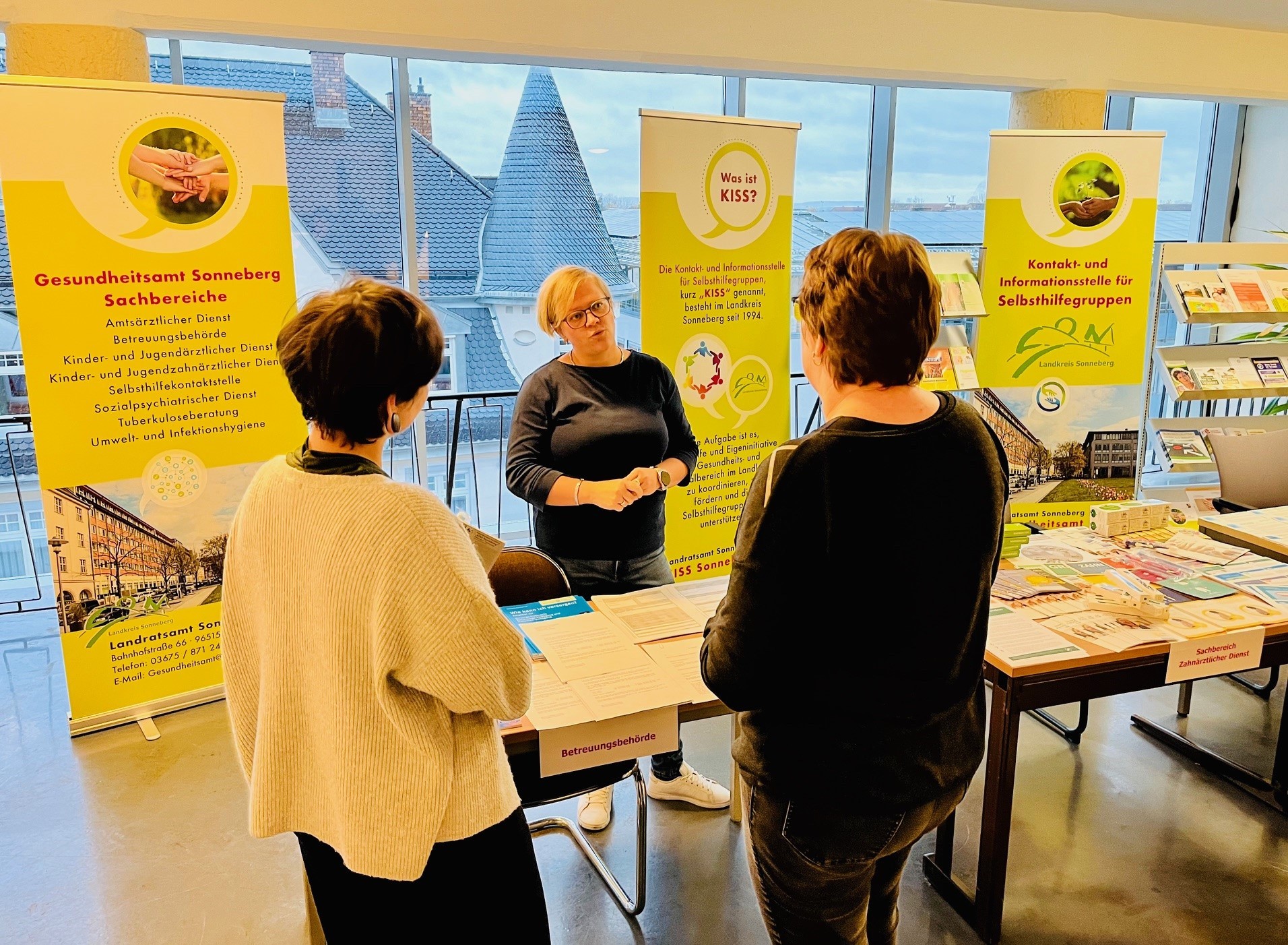 Vorstellung der Arbeit des Gesundheitsamtes durch Christina Schilling