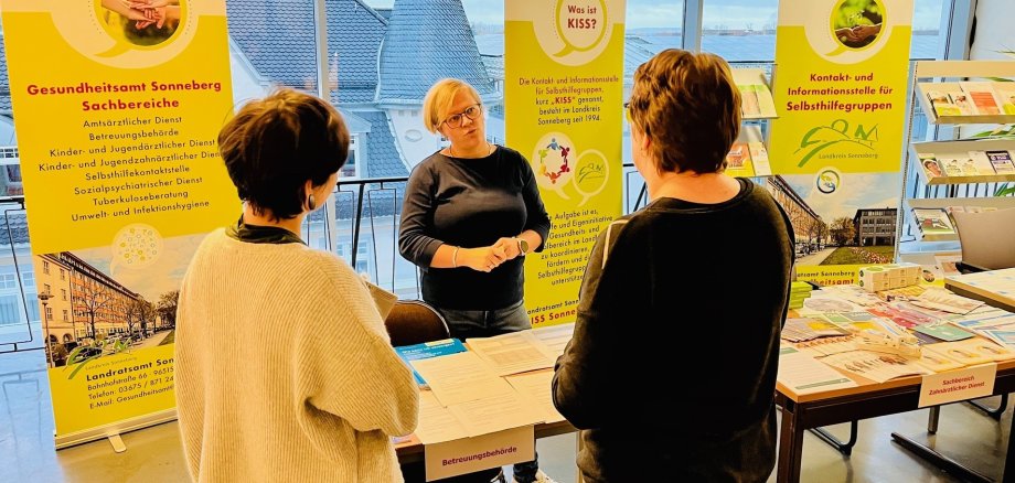 Vorstellung der Arbeit des Gesundheitsamtes durch Christina Schilling