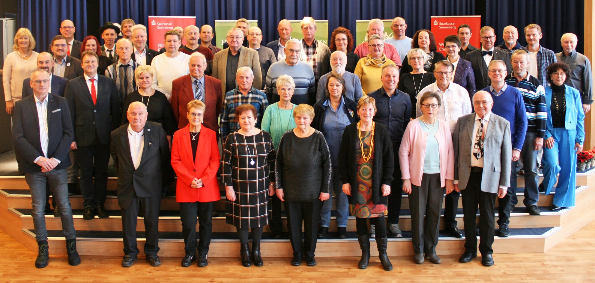 Geehrte und Ehrengäste der Ehrenamtsveranstaltung 2023 Geehrte und Ehrengäste der Ehrenamtsveranstaltung 2023